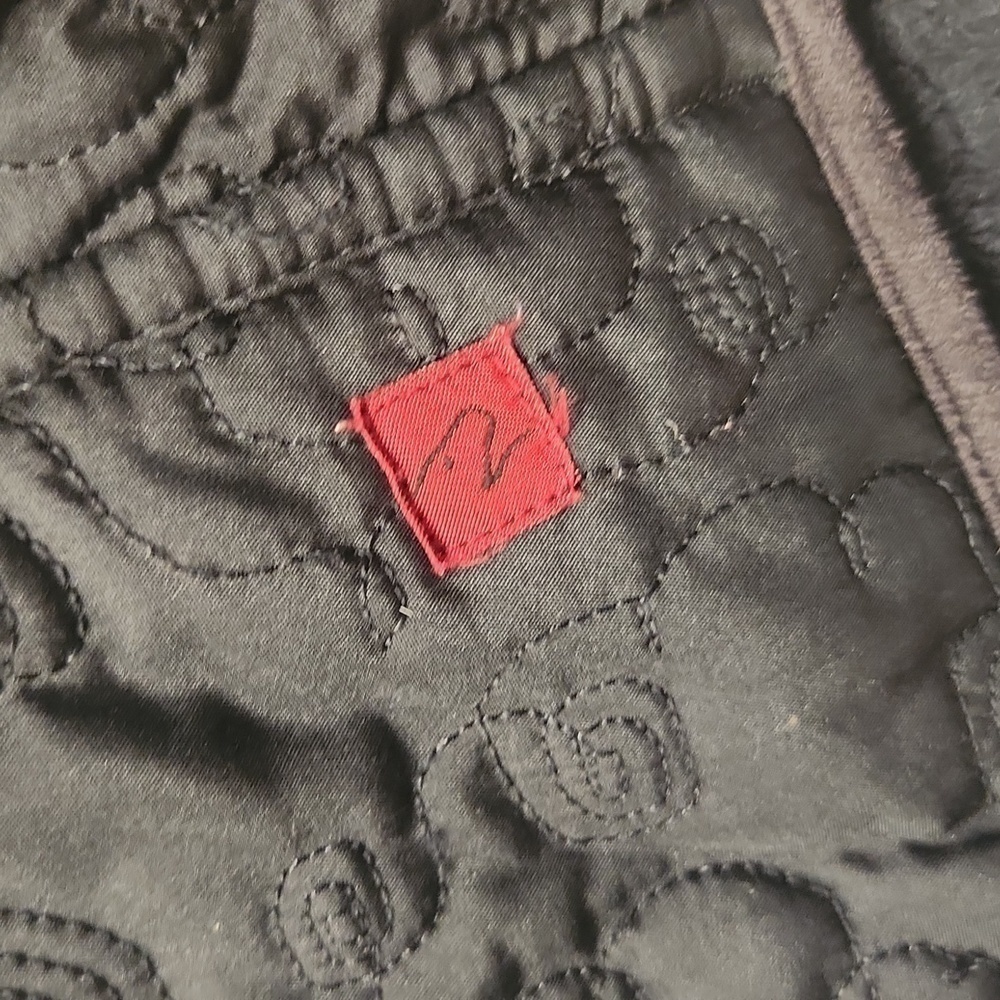 Wrangler reversible vest women's size medium black EUC - Picture 2 of 8